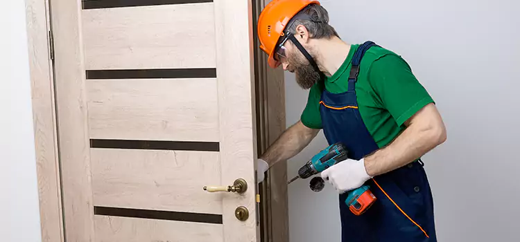 Replace Internal Door Handle with Lock Bellview